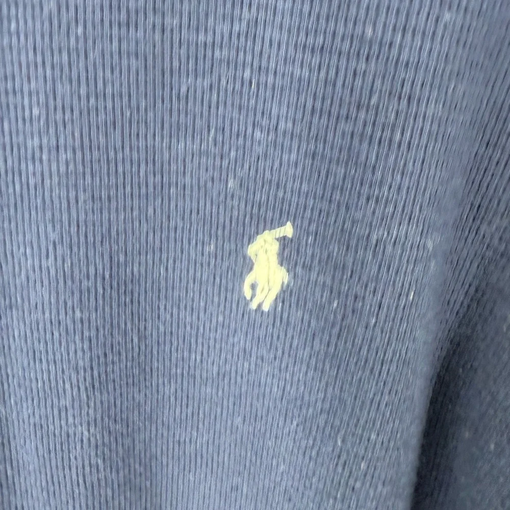 Polo by Ralph Lauren Men's Deep Blue Long Sleeve Tee
